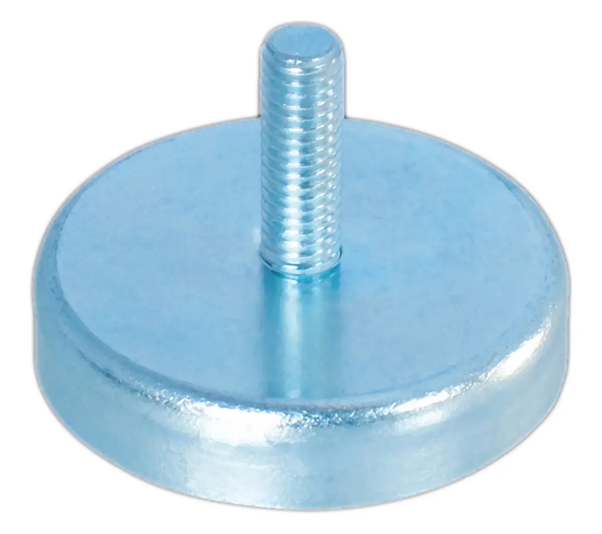 Produktfoto 1 von Eclipse Topf Magnet, Außengewinde, Ø 22 mm x 7 mm x 17 mm, Zugkraft 3.5 kg