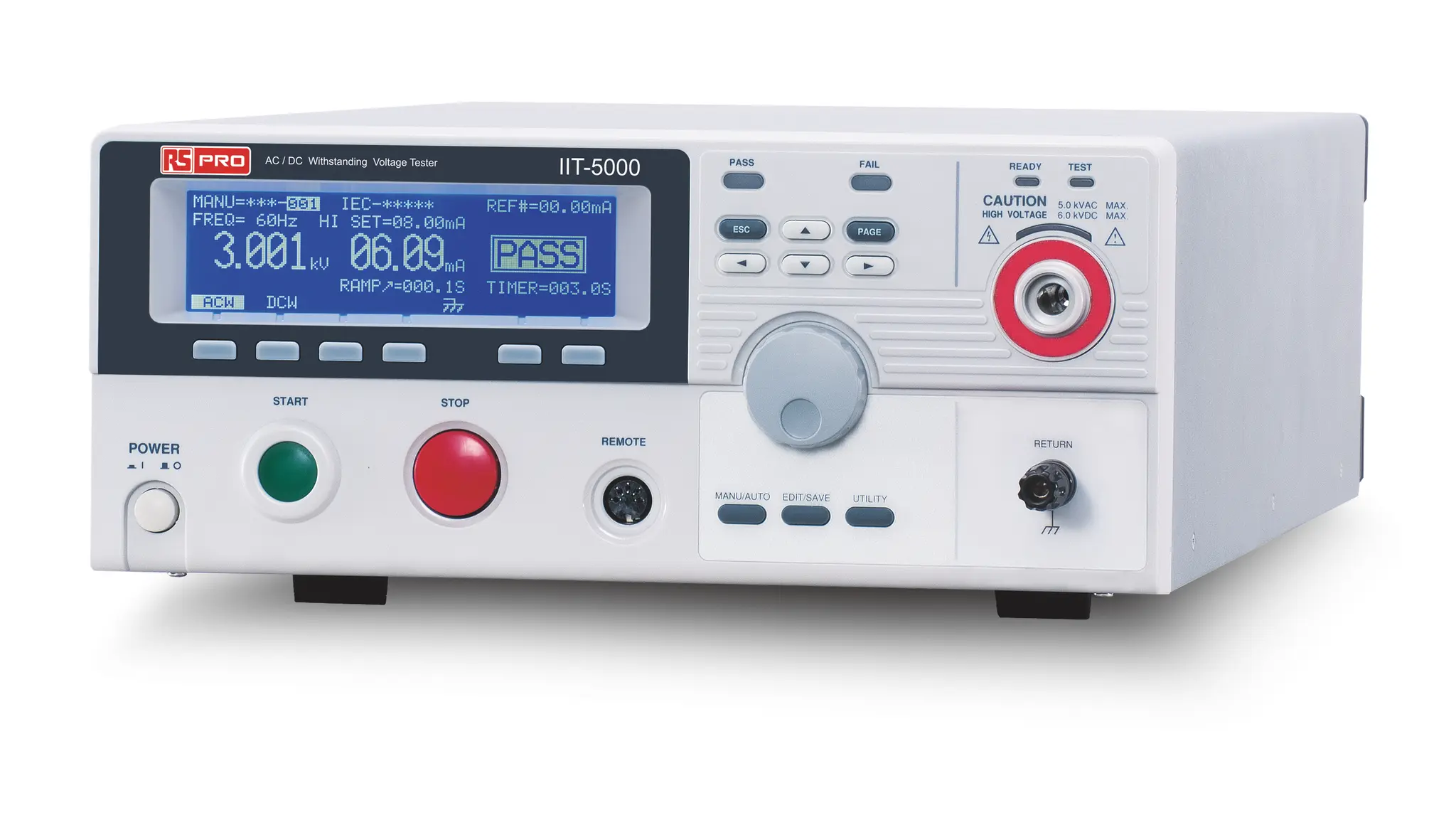 Produktfoto 1 von RS PRO Isolationsprüfer 50 V, 1000 V Isolationsprüfer