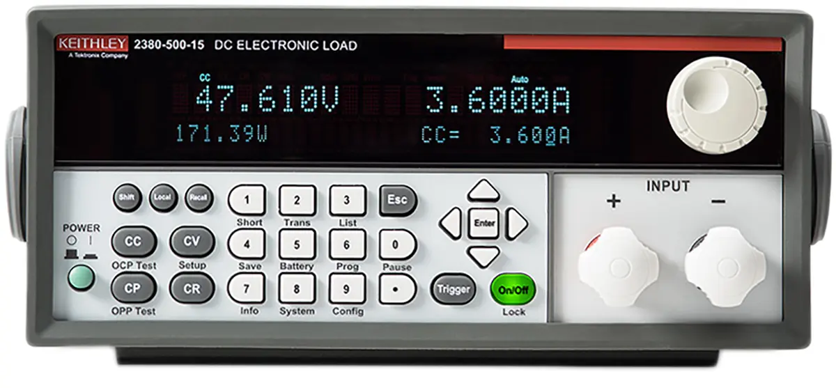 Produktfoto 1 von Keithley 2380 Elektronische Last, 0 to 250 W, 0 to 60 A / 0/120 V