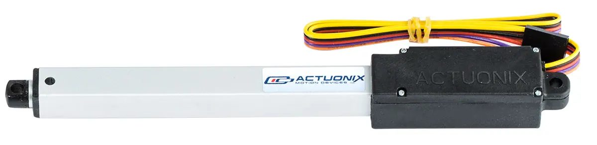 Produktfoto 1 von Actuonix L16 Elektrischer Linearantrieb 12V dc 100mm Hub, 32mm/s. 50N max. Kraft, IP54