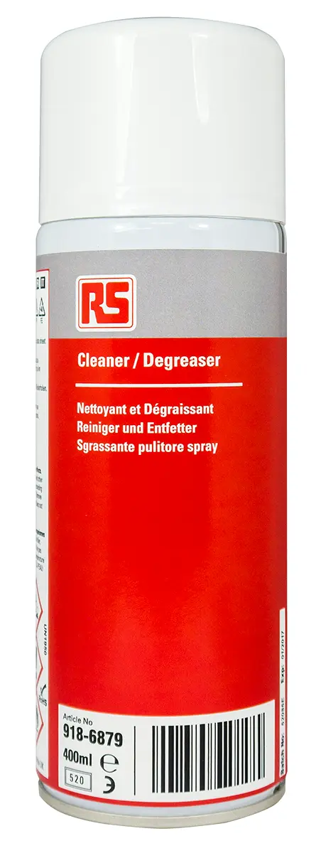Produktfoto 1 von RS PRO RS PRO Mehrzweck-Reinigungsspray, 400 ml Zerstäuber