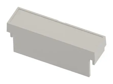 Produktfoto 1 von Italtronic Polycarbonat Klemmenabdeckung, 68.1mm Modulbox XTS x 90.5 mm