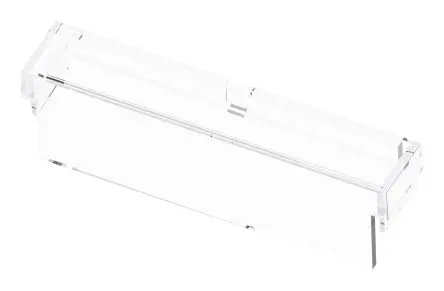 Produktfoto 1 von Italtronic Polycarbonat Klemmenabdeckung, 62mm Modulbox XTS x 90.5 mm