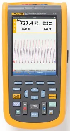 Produktfoto 1 von Fluke 120B Digital Tragbar Oszilloskop 40 MHz 2-Kanal, ISO-kalibriert