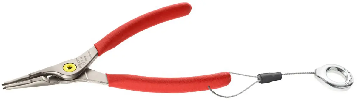 Produktfoto 1 von Facom Sicherungsringzange Gebogene Spitze 180 mm 19 To 60 mm ESD-Sicherheit Höhensicher
