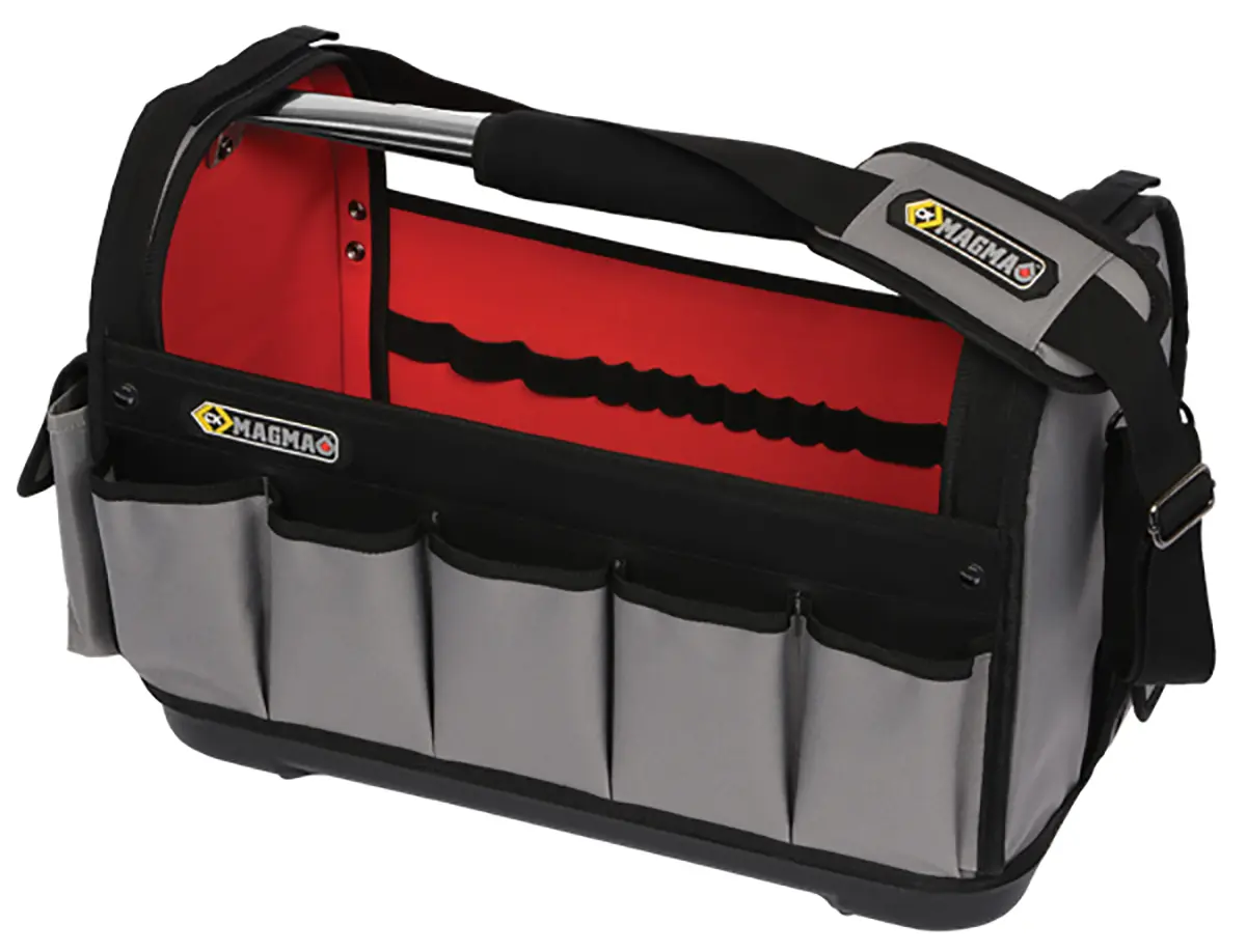 Produktfoto 1 von CK Polyester Werkzeugtasche mit Reißverschluss, 280 mm x 520 mm x 350 mm Schultergurt