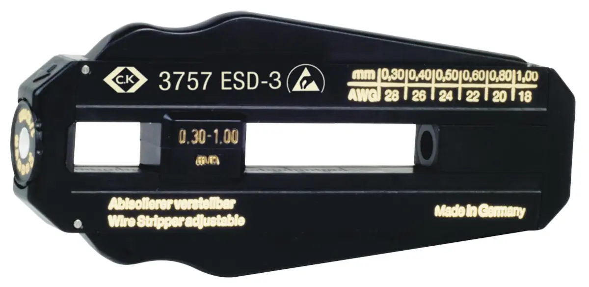 Produktfoto 1 von CK CK Abisolierer, Draht 0.3 to 1 mm, 98 mm