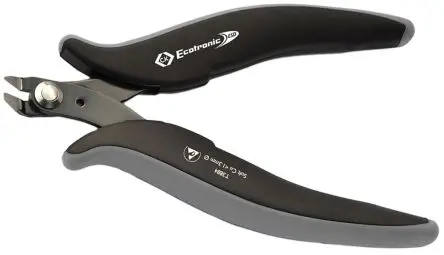 Produktfoto 1 von CK ESD-Sicherheit Extra voll bündig Seitenschneider 132 mm / Backen 8mm, Schneidleistung 3 mm