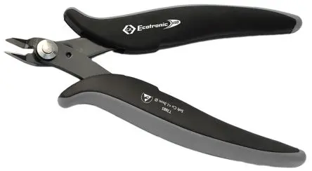 Produktfoto 1 von CK ESD-Sicherheit Extra voll bündig Seitenschneider 139 mm / Backen 9mm, Schneidleistung 3 mm