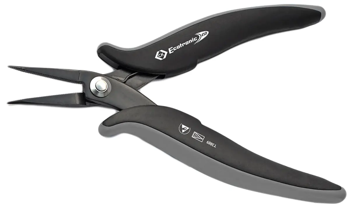 Produktfoto 1 von CK Rundzange / Backen 49mm 152 mm ESD-Sicherheit