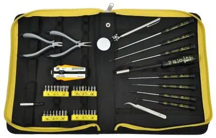 Produktfoto 1 von CK VDE 1000V zugelassen Werkzeugsatz für Ingenieure Werkzeugsatz, Tasche 46-teilig