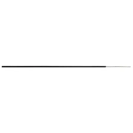Produktfoto 1 von AXINDUS Einzeladerleitung 0,22 mm², 24 AWG 250m Schwarz PTFE isoliert Ø 0.91mm