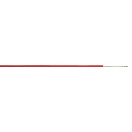 Produktfoto 1 von AXINDUS Einzeladerleitung 0,22 mm², 24 AWG 250m Rot PTFE isoliert Ø 0.91mm