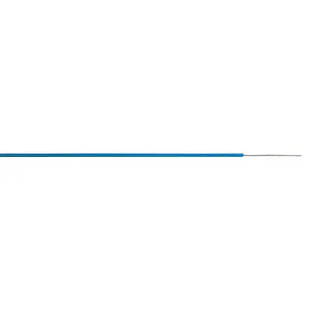 Produktfoto 1 von AXINDUS Einzeladerleitung 0,22 mm², 24 AWG 250m Blau PTFE isoliert Ø 0.91mm