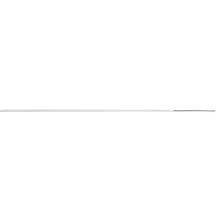 Produktfoto 1 von AXINDUS Einzeladerleitung 0,34 mm², 22 AWG 250m Weiß PTFE isoliert Ø 1.06mm
