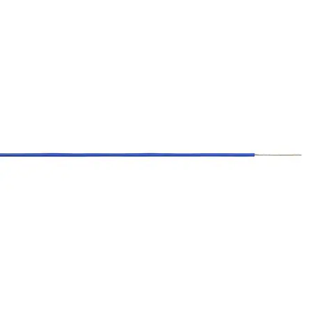 Produktfoto 1 von AXINDUS Einzeladerleitung 0,22 mm², 24 AWG 250m Blau PTFE isoliert Ø 1.13mm