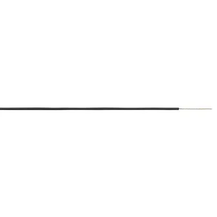 Produktfoto 1 von AXINDUS Einzeladerleitung 0,34 mm², 22 AWG 250m Schwarz PTFE isoliert Ø 1.27mm