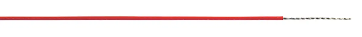 Produktfoto 1 von AXINDUS Einzeladerleitung 0,38 mm², 22 AWG 250m Rot ETFE isoliert Ø 1.1mm MIL-W-22759
