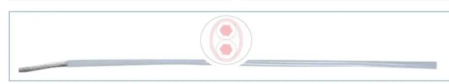 Produktfoto 1 von AXINDUS Einzeladerleitung 0,38 mm², 22 AWG 250m Weiß ETFE isoliert Ø 2.2mm MIL-W-22759