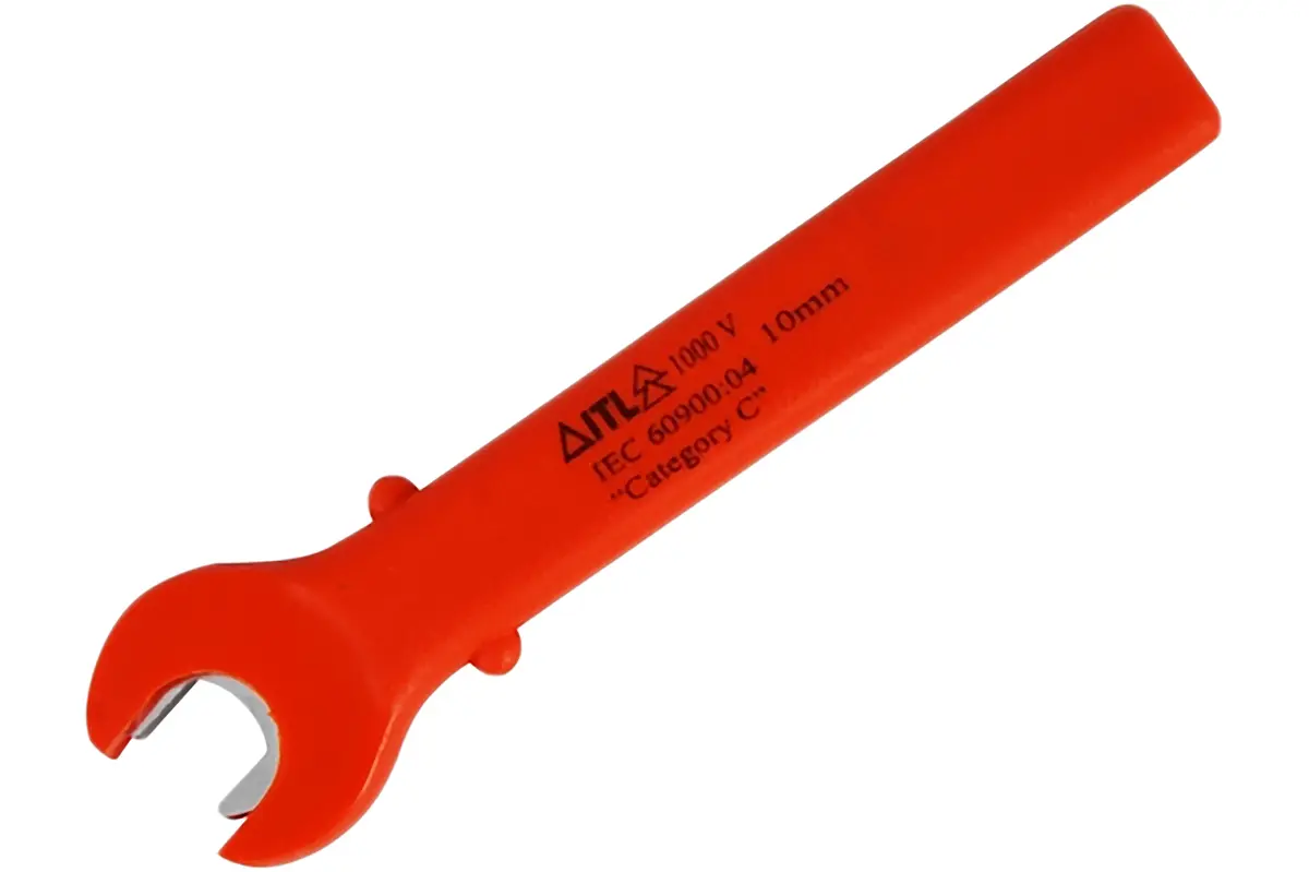 Produktfoto 1 von ITL Insulated Tools Ltd VDE 1000V zugelassen Gabelschlüssel, CrV-Stahl, Länge 212 mm