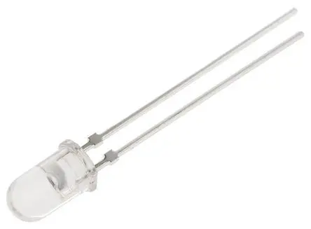 Broadcom HLMP Durchsteckmontage LED Rot 2.6 V, 23 °, 2-Pin 5 mm (T-1 3/4)