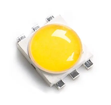 Produktfoto 1 von Broadcom ASMT-Jx3x Oberfläche LED Weiß 3.5 V, Cluster 1-LEDs, 140 °, 6-Pin Band und Rolle