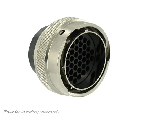 Produktfoto 1 von Souriau Sunbank by Eaton UT0 24 Standard Rundsteckverbinder Stecker 48-polig Stecker 5A Kabel IP68, IP69K