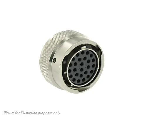 Produktfoto 1 von Souriau Sunbank by Eaton UT0W 16 Standard Rundsteckverbinder Buchse 26-polig Buchse 4A Kabel IP68, IP69K