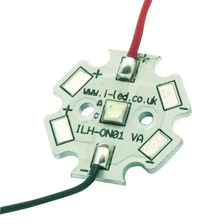 Produktfoto 1 von Intelligent LED Solutions LED-Array OSLON Signal PowerStar Blau, 1-LEDs, Ø 20 mm Außen-ø 28 lm-Typ 2 mm
