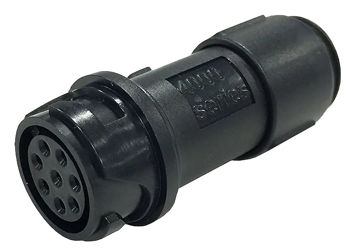 Produktfoto 1 von Bulgin Buccaneer 4000 20 Miniature Rundsteckverbinder Buchse 8-polig Stecker 8A Kabel IP66, IP69K, IP68