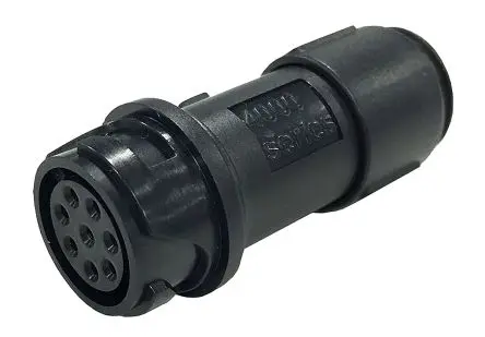Produktfoto 1 von Bulgin Buccaneer 4000 20 Miniature Rundsteckverbinder Buchse 12-polig Stecker 3A Kabel IP69K, IP66, IP68