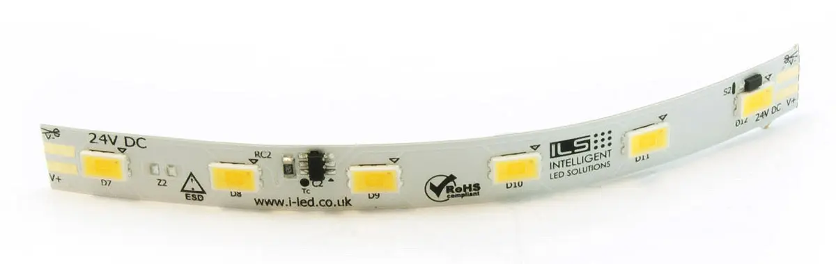 Produktfoto 1 von Intelligent LED Solutions Duris E5 PowerFlex LED-Streifen 4000k, Weiß 24 V 36LEDs/M