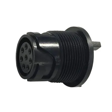 Produktfoto 1 von Bulgin Buccaneer 4000 20 Miniature Rundsteckverbinder Buchse 8-polig Stecker 5A, 8 A Hinten IP66, IP68, IP69K