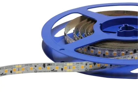 Produktfoto 1 von Intelligent LED Solutions Duris E5 PowerFlex LED-Streifen 4000k, Weiß 24V 72LEDs/M, 11200 lm/m