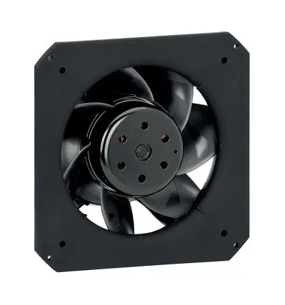 Produktfoto 1 von ebm-papst Axiallüfter, Kugel, 48V dc / 275 W 5.8 A, 4875 U/min, 1475 m³/h IP44 89 mm 225mm 225 mm
