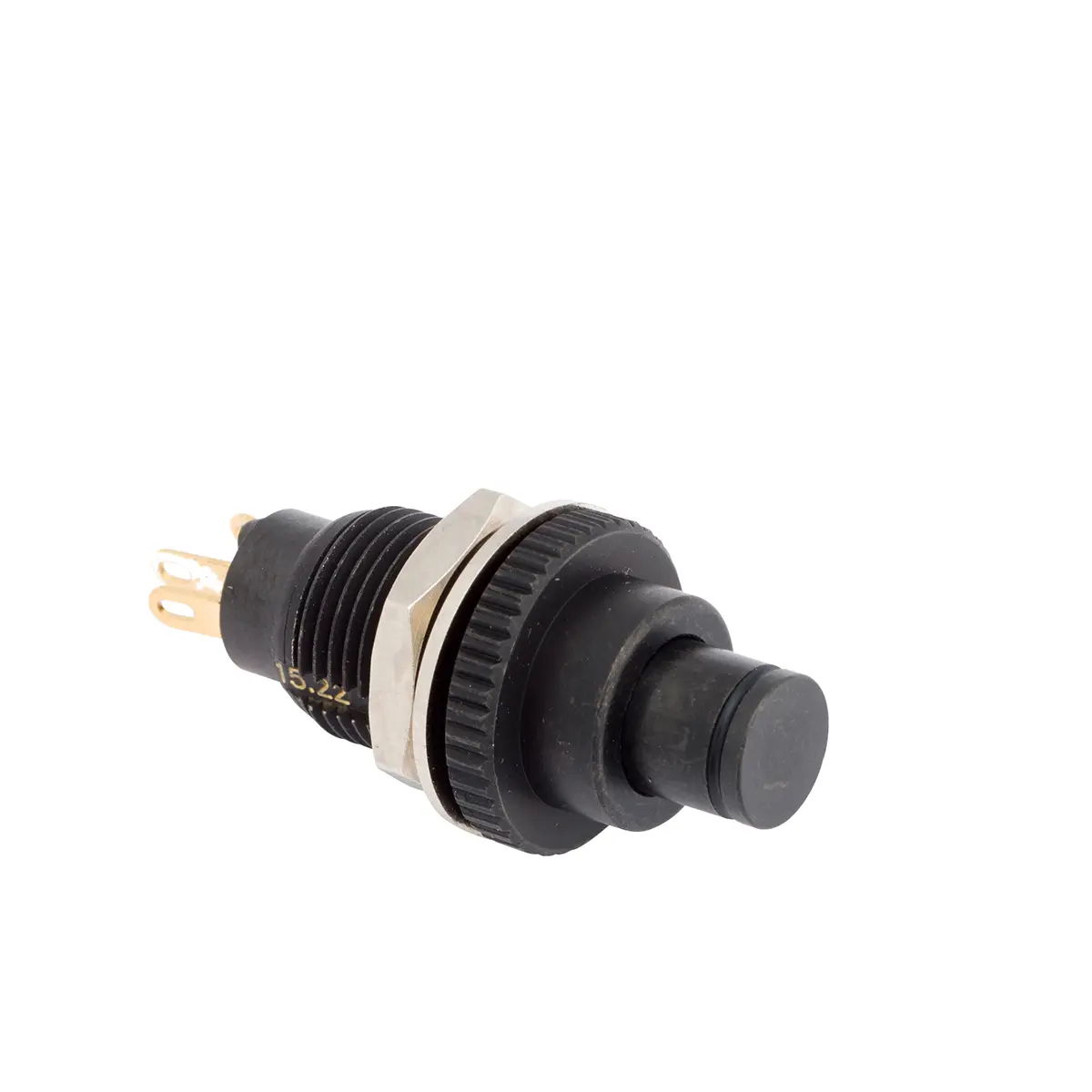 Produktfoto 1 von EOZ DJET Druckschalter Tastend Panel Ø 10.2 mm, 1-poliger Umschalter / 100 μA, IP65, IP40