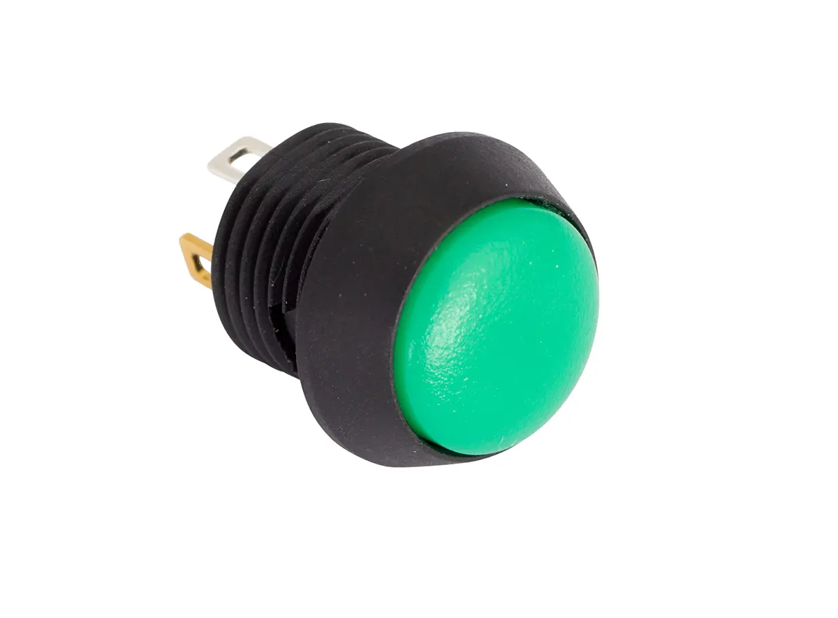 EOZ FL Druckschalter Beleuchtet Tastend Panel Ø 13.5 mm, SPST / 65 mA 2.5 kV ac, IP40