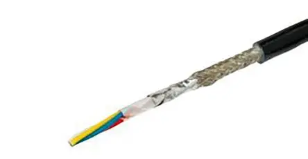 Produktfoto 1 von HARTING Ha-Vis Etherail Cat5e Ethernet-Kabel, 100 m, Schwarz 4 Abgeschirmt Geschirmt, Aussen ø 6.6 mm Außen-ø ,