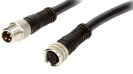 Produktfoto 1 von Molex 120087, 4-polig Sensor-Betätigungselementkabel, Gerade Buchse 4 / Gerade Stecker, Länge 2 m
