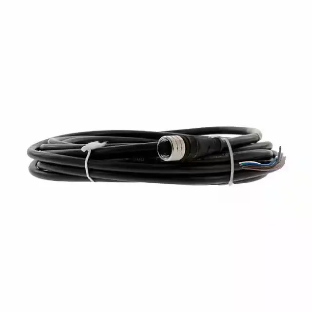 Produktfoto 1 von Molex 120065, 5-polig Sensor-Betätigungselementkabel, M12, Gerade Buchse 5 / Nicht abgeschlossen Stecker, Länge 5 m