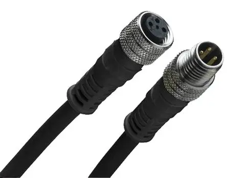 Produktfoto 1 von Molex 120087, 3-polig Sensor-Betätigungselementkabel, Gerade Buchse 3 / Gerade Stecker, Länge 1 m