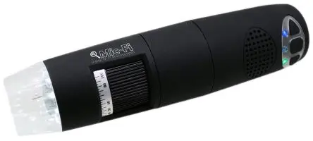 RS PRO USB WiFi-Mikroskop, Vergrößerung 5 to 200 X 30 fps Beleuchtet, LED, 1280 x 1024 Pixel Batteriebetrieben