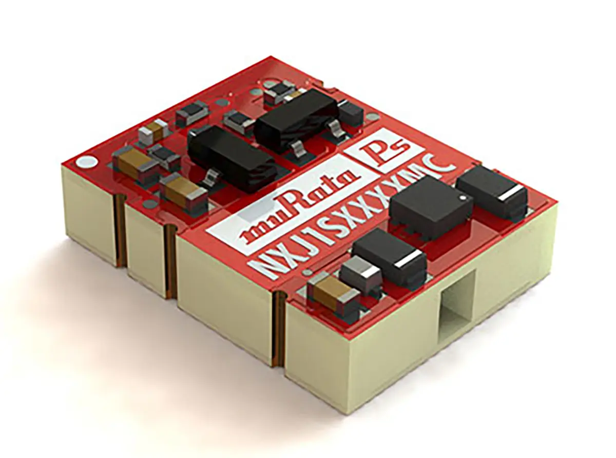 Produktfoto 1 von Murata Power Solutions NXJ1 DC/DC Konverter, 5V dc OUT 200 mA Oberfläche 5V dc 4.2 kV dc 1 W -40 °C 85 °C