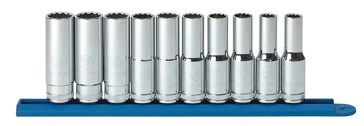 Produktfoto 1 von GearWrench 1/2 in Vierkant 12-Kant 10-teilig