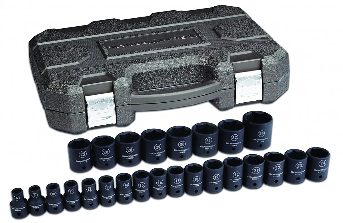 Produktfoto 1 von GearWrench 1/2 in Vierkant 6-Kant 25-teilig