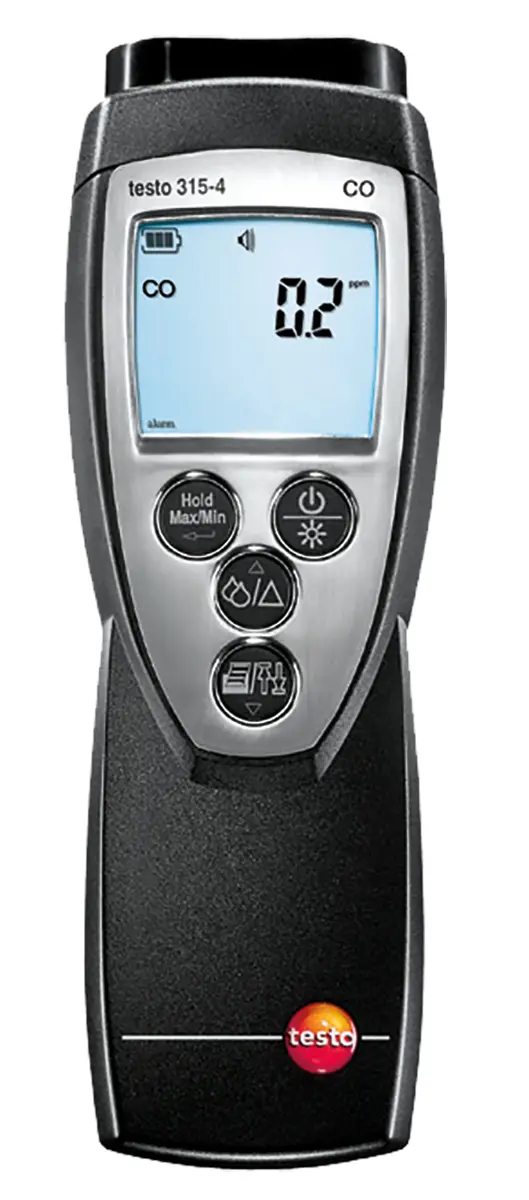 Produktfoto 1 von Testo 315-4 Gasdetektor für Kohlenmonoxid LCD 120 s, HLK, EN, Tragbar