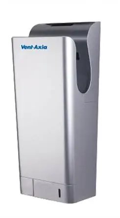 Produktfoto 1 von Vent-Axia Händetrockner Automatisch 2.05 kW Anti-Bakteriell, Satiniert, 225 mm x 700 mm x 300mm