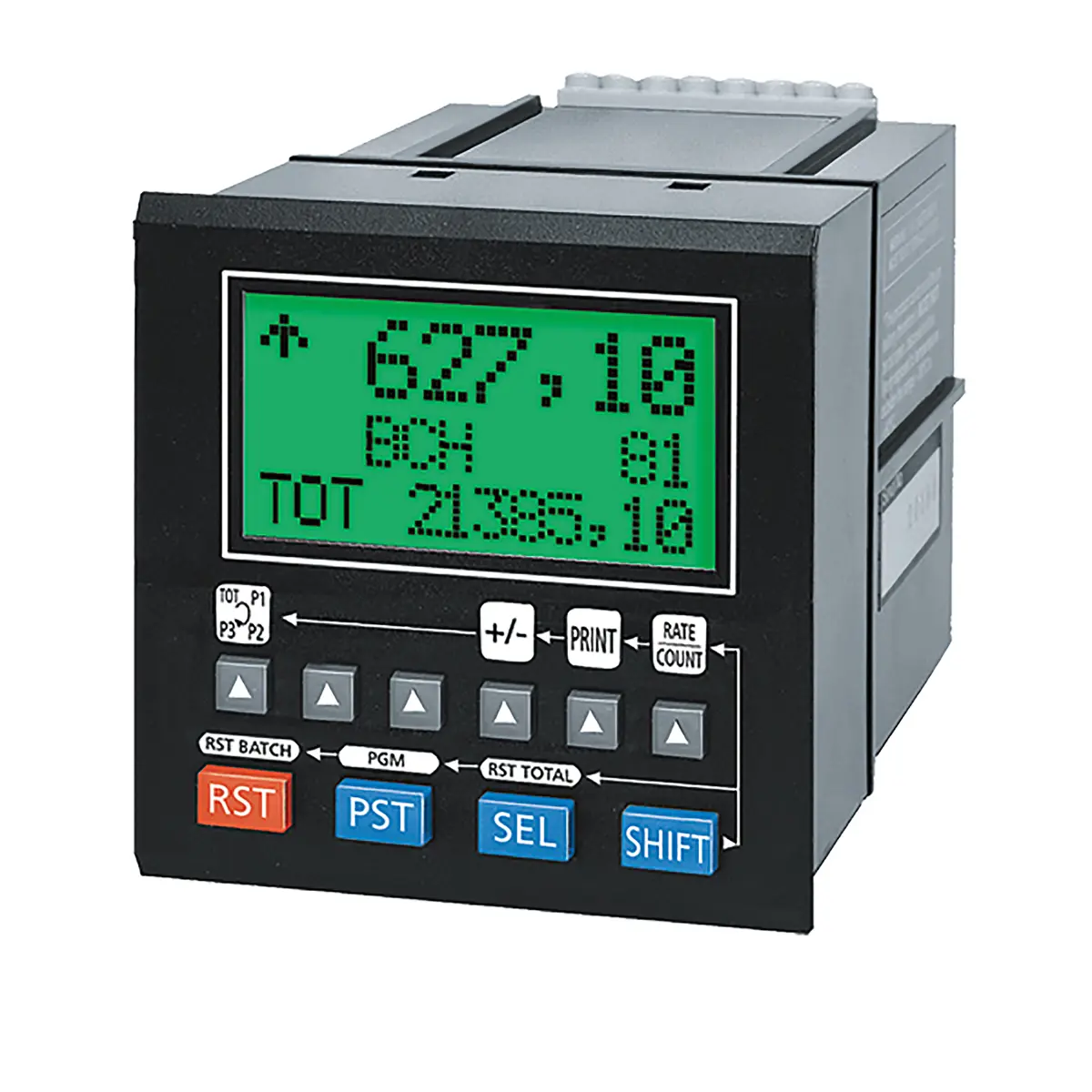 Produktfoto 1 von Trumeter 9100 LCD Bidirektional Zähler Automatisch, Manuell, Remote Impulse max. 10kHz 85 → 265 V ac