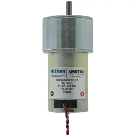 PITTMAN AMETEK TIP GM9000 LO-COG Bürsten-Getriebemotor DC-Getriebemotor bis 43 Ncm 11.5:1, 24 V / 14 W, 306 rpm,