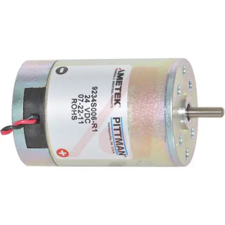 Produktfoto 1 von PITTMAN AMETEK TIP 9000 Servomotor, 43 mNm, 24V, 6151U/min, 23 W, 0.28 Nm, 4 mm, B. 40mm, T. 60.96 mm, L. 61 mm